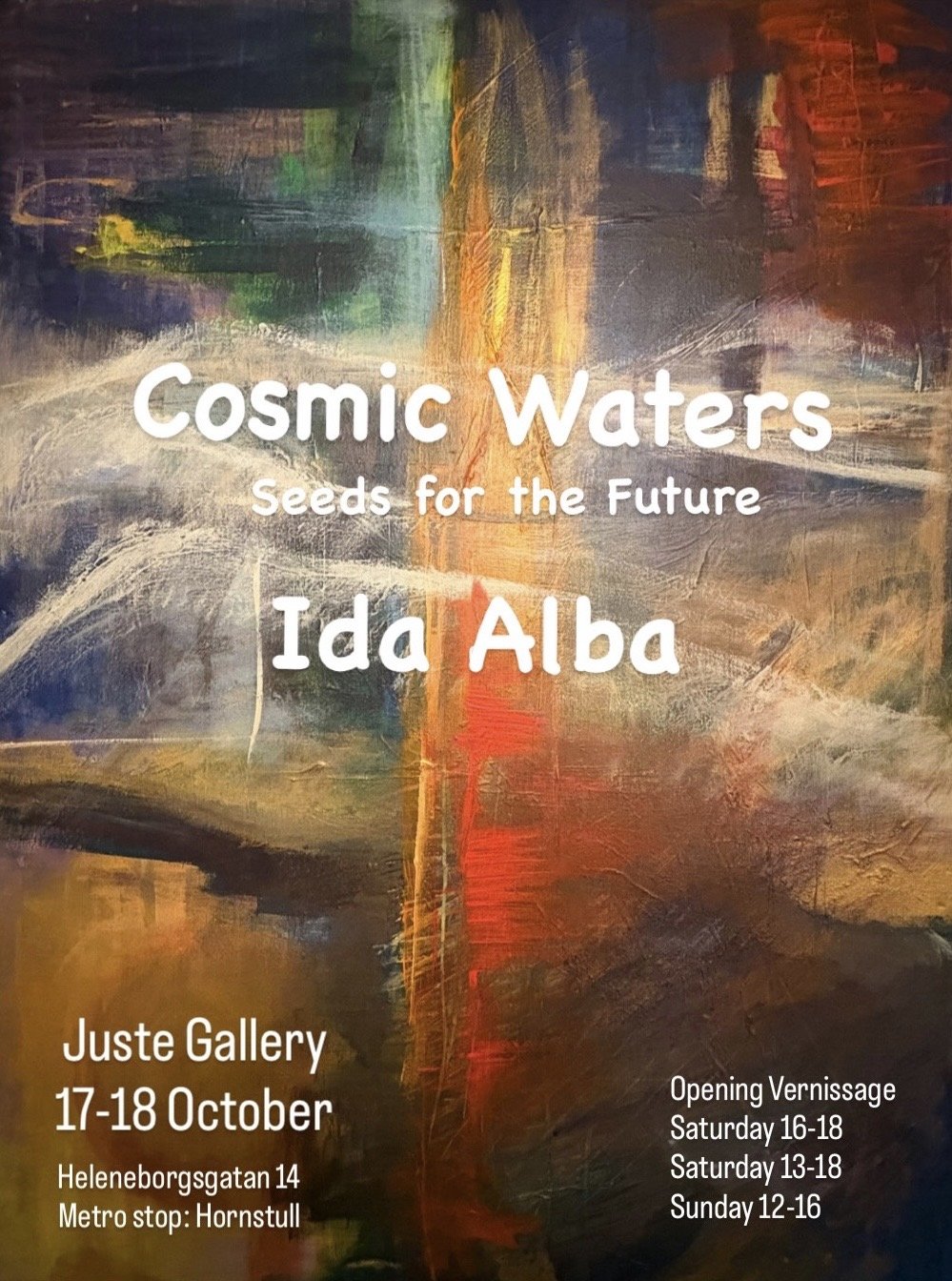 Ida Alba - Cosmic Waters (17-18 oktober)